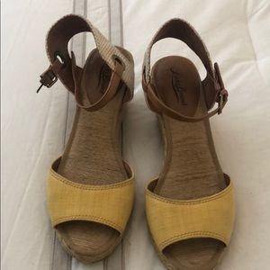 Lucky Brand Kyndra Espadrille Wedge Sandals 7.5